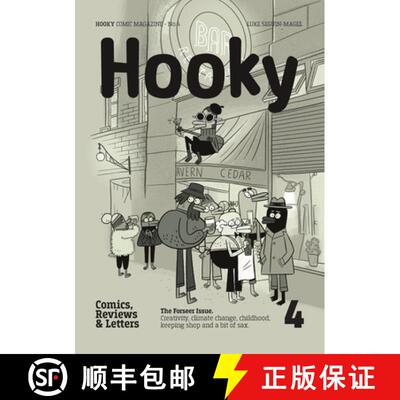 【3-4周达】Hooky Comic Magazine: Comic Magazine, No.4 [9789198374346]