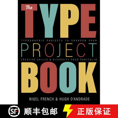 【3-4周达】The Type Project Book: Typography Focused Exercises to Sharpen Your Design Skill & Diversi... [9780136816041]