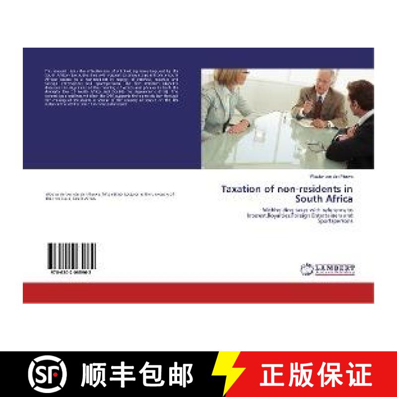 预订 Taxation of non-residents in South Africa [9786202065962]