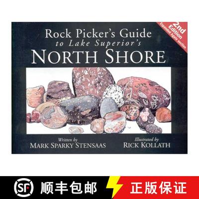 【3-4周达】Rock Pickers Guide to Lake Superior's North Shore [9780967379302]