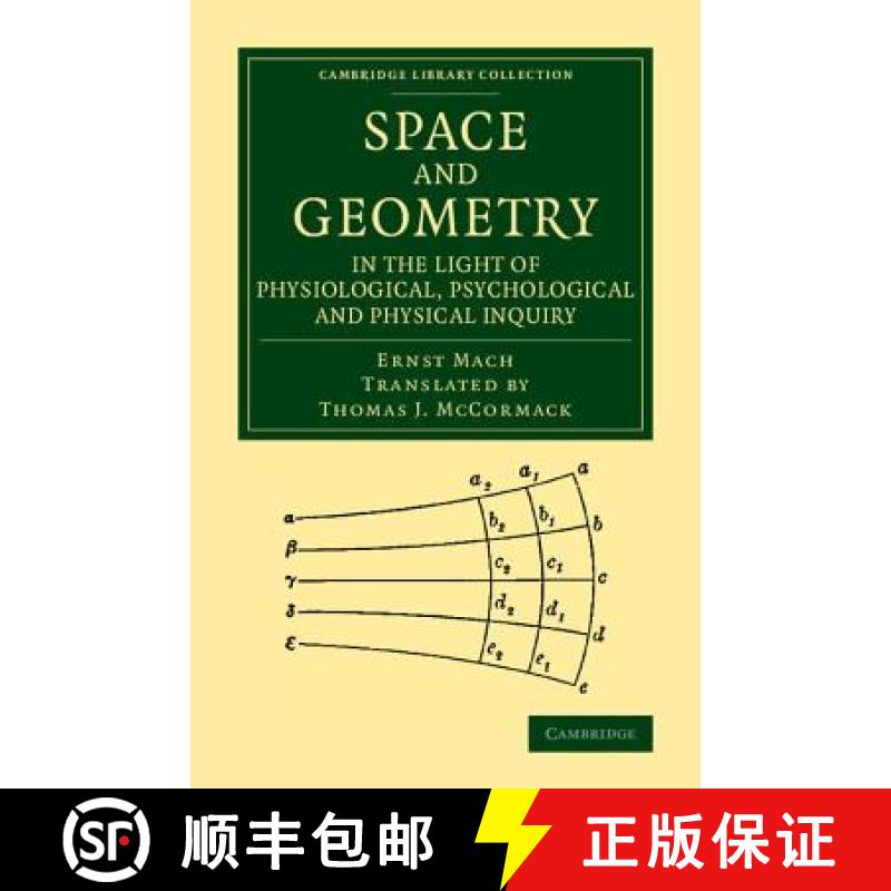 【3-4周达】Space and Geometry in the Light of Physiological, Psychological and Physical Inquiry: - Sp... [9781108066525]