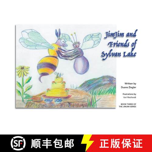 【3-4周达】JimJim and Friends of Sylvan Lake [9781733728201]
