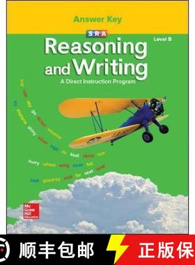 【3-4周达】Reasoning and Writing Level B, Grades 1-2, Additional Answer Key [9780026847650]