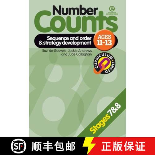【3-4周达】Number Counts: Sequence and order & Strategy (Stages 7 & 8) [9781877536359]