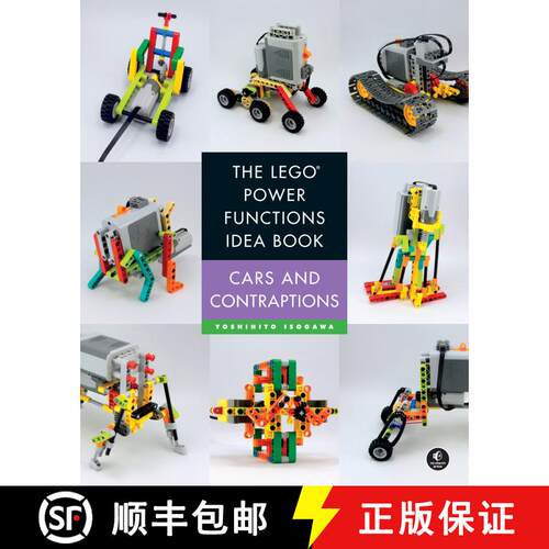 【3-4周达】The LEGO Power Functions Idea Book, Volume 2: Cars and Contraptions [9781593276898]