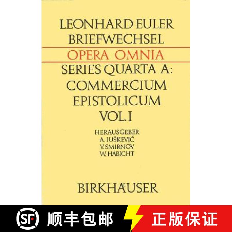 【3-4周达】Leonhard Euleri Opera Omnia: Series Quarta: Descripto Commercii Epistolici Beschreibung, Z... [9783764307172]
