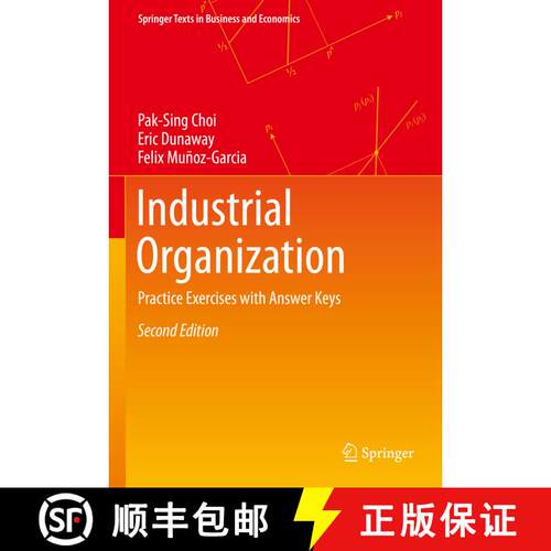 【3-4周达】精装 Industrial Organization : Practice Exercises with Answer Keys (Second Edition 2023) [9783031386343]