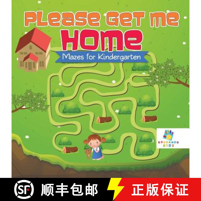 【3-4周达】Please Get Me Home | Mazes for Kindergarten [9781645216001]