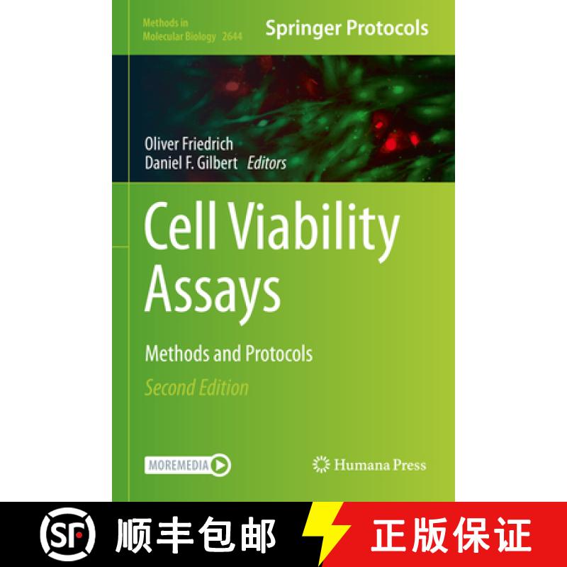 【3-4周达】Cell Viability Assays : Methods and Protocols [9781071630518]