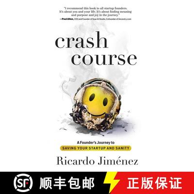 【3-4周达】Crash Course: A Founder's Journey to Saving Your Startup and Sanity [9781637632963]