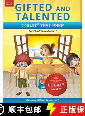 【3-4周达】Gifted and Talented COGAT Test Prep: Gifted Test Prep Book for the COGAT Level 7; Workbook... [9780997943948]