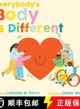 【3-4周达】Everybody's Body is Different [9798986580746]