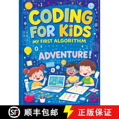 【3-4周达】Coding for Kids - My First Algorithm Adventure: Tracing Practice, Complete the Pattern, Co... [9788368294798]