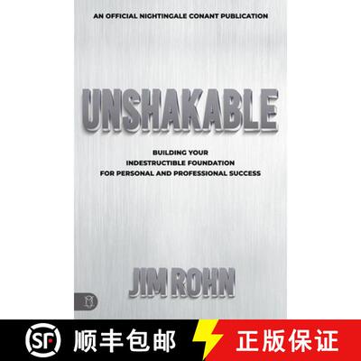 【3-4周达】Unshakable: Building Your Indestructible Foundation for Personal and Professional Success [9781640953598]