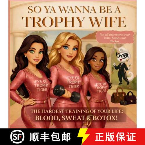 【3-4周达】So Ya Wanna Be A Trophy Wife?: The Hardest Training of Your Life: Blood, Sweat & Botox! [9798240984075]