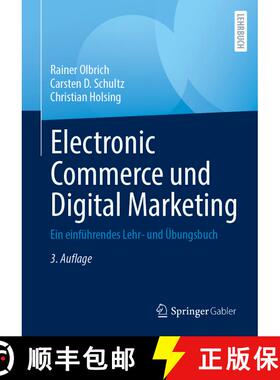 【3-4周达】Electronic Commerce und Digital Marketing: Ein einführendes Lehr- und Übungsbuch (3., ü... [9783662703601]