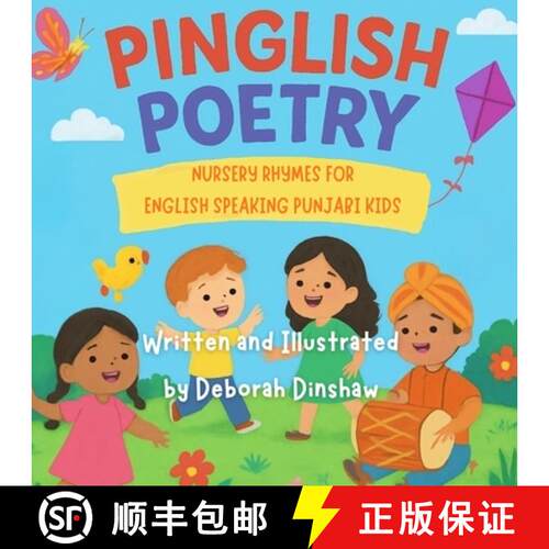 【3-4周达】Pinglish Poetry : Nursery Rhymes for English speaking Punjabi kids [9781069793041]