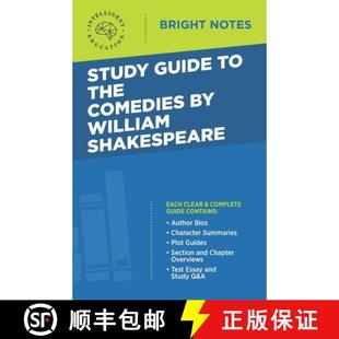 William 9781645425540 Study The Comedies 4周达 Guide Shakespeare