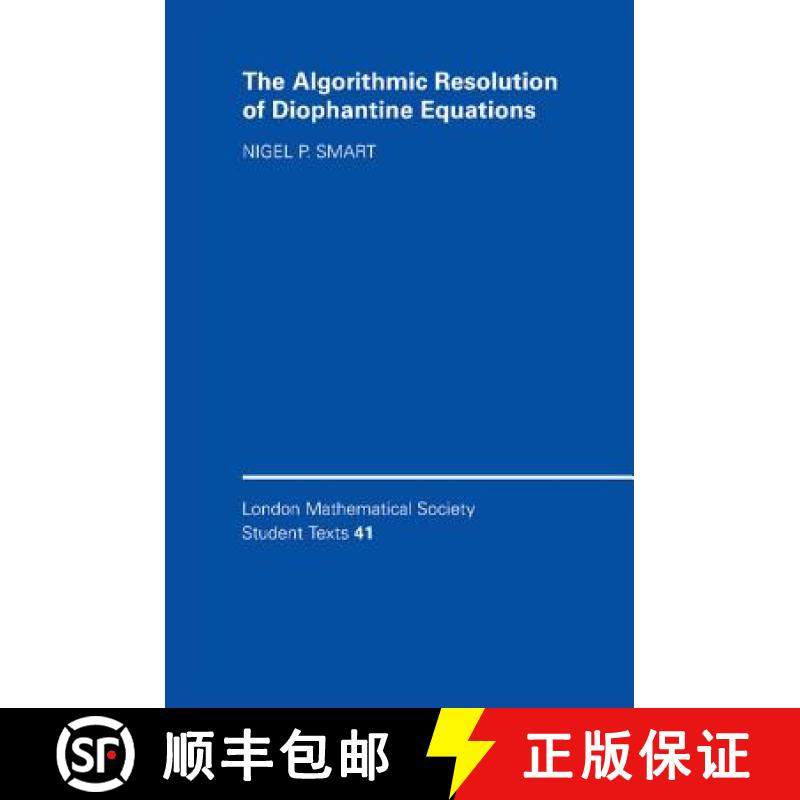 【3-4周达】Algorithmic Resolution of Diophantine Equations: A Computational Cookbook - The Algorithmi... [9780521646338]