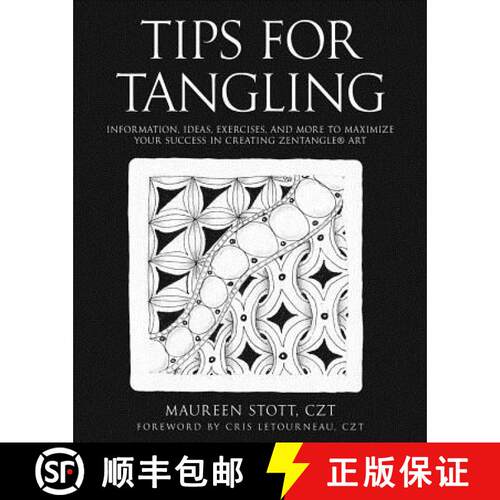 【3-4周达】Tips for Tangling: Information, ideas, exercises, and more to maximize your success in cre... [9780692034033]