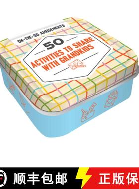 【3-4周达】On-The-Go Amusements: 50 Activities to Share with Grandkids [9781797232263]