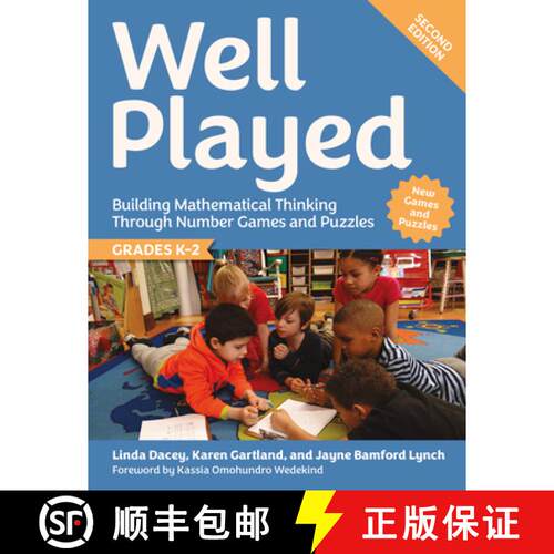 【3-4周达】Well Played, Grades K-2: Building Mathematical Thinking Through Number Games and Puzzles [9781032831237]