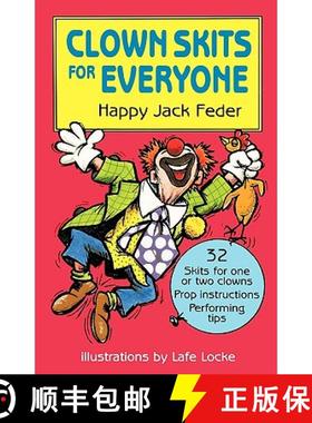 【3-4周达】Clown Skits for Everyone [9780916260750]