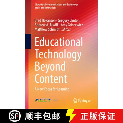 【3-4周达】精装 Educational Technology Beyond Content : A New Focus for Learning [9783030372538]
