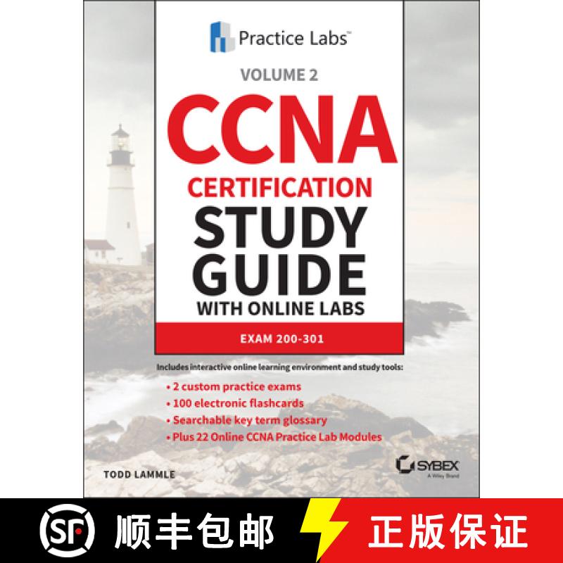 【3-4周达】CCNA Certification Study Guide & Online Lab Card Bundle: Exam 200-301 [9781119831778]