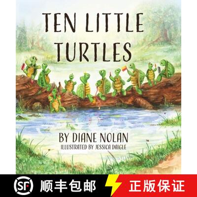 【3-4周达】Ten Little Turtles [9798218182885]