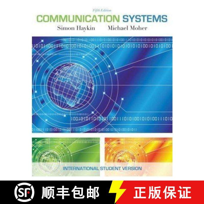 【3-4周达】Communication Systems, Fifth Edition, International Student Version [Wiley电子电气工程] [9780470169964]