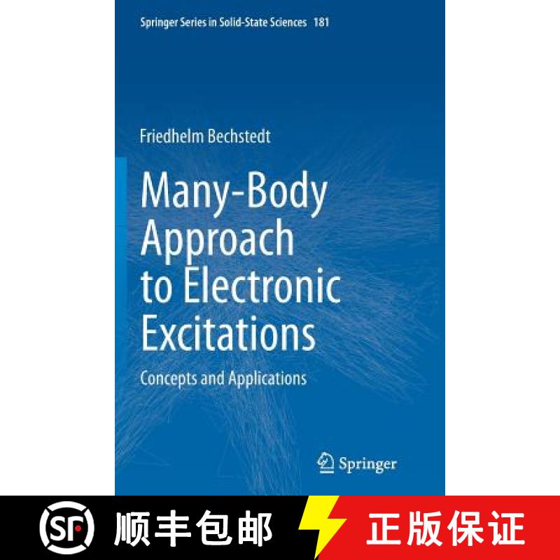【3-4周达】Many-Body Approach to Electronic Excitations : Concepts and Applications [9783662522684]