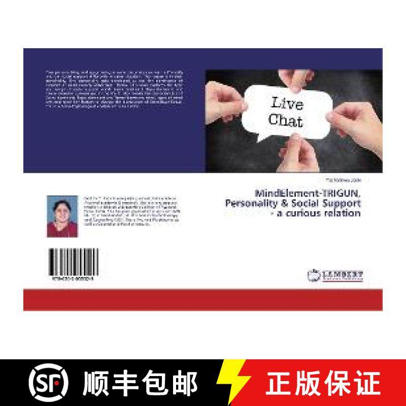 预订 MindElement-TRIGUN, Personality & Social Support - a curious relation [9786202055529]