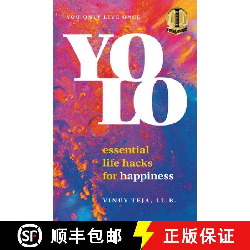 预订 Yolo: Essential Life Hacks for Happiness [9781999098506]