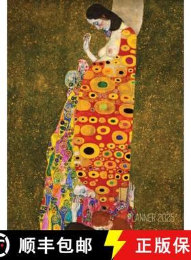 【3-4周达】Gustav Klimt Weekly Planner 2025: Hope II | Artistic Art Nouveau Daily Scheduler | With Ja... [9781965994405]