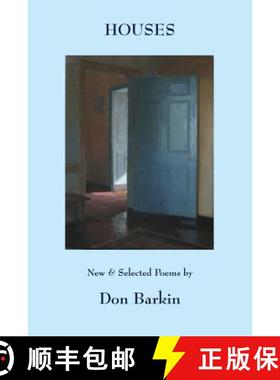 【3-4周达】Houses: New and Selected Poems by Don Barkin [9781943826223]
