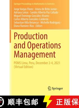【3-4周达】Production and Operations Management : POMS Lima, Peru, December 2-4, 2021 (Virtual Edition) [9783031068614]