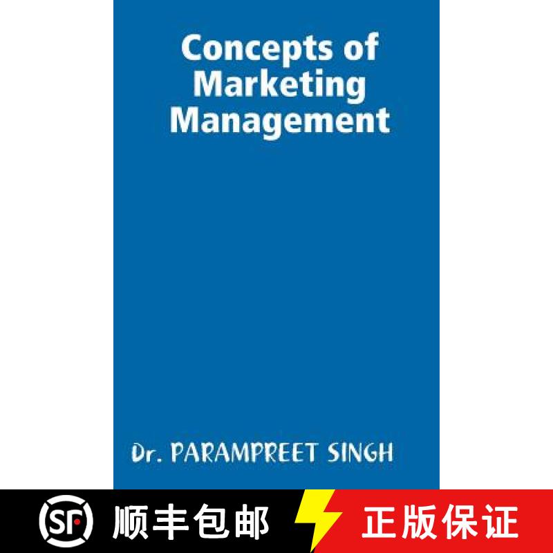 【2-3周达】Concepts of Marketing Management [9781365376498]