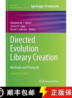 【3-4周达】Directed Evolution Library Creation : Methods and Protocols [9781493953295]