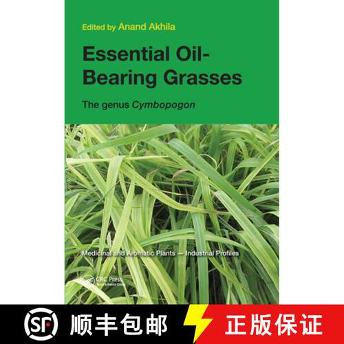 【3-4周达】Essential Oil-Bearing Grasses: The Genus Cymbopogon [9780367446031]
