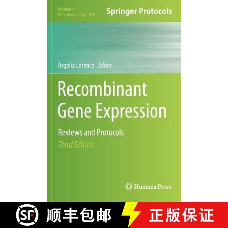 【3-4周达】Recombinant Gene Expression [9781617794322]