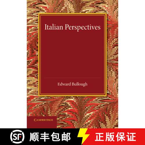 【3-4周达】Italian Perspectives: An Inaugural Lecture [9781107634763]