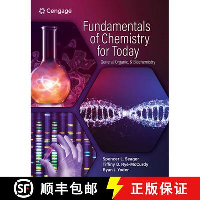 【3-4周达】精装 Fundamentals of Chemistry for Today: General, Organic, and Biochemistry [9780357453421]