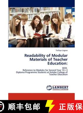 预订 Readability of Modular Materials of Teacher Education: [9783846520116]