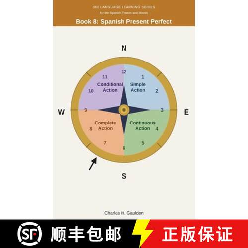 【3-4周达】360 Language Learning Series for the Spanish Tenses - Book 8: Spanish Present Perfect [9781972651070]