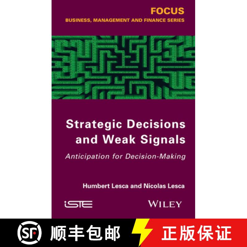 【3-4周达】Scanning The Business Environment And Detecting Weak Signals [Wiley计算机] [9781848216099]