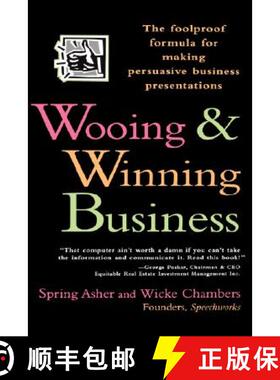【3-4周达】Wooing & Winning Business: The Foolproof Formula For Making Persuasive Business Presentati... [9780471141921]