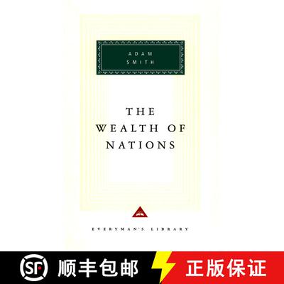 【3-4周达】精装 The Wealth of Nations: Introduction by D. D. Raphael and John Bayley [9780679405641]