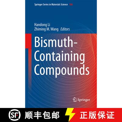 【3-4周达】精装 Bismuth-Containing Compounds [9781461481201]