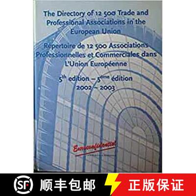 【3-4周达】The Directory of 12, 500 Trade and Professional Associations in the European Union [9782930066585]